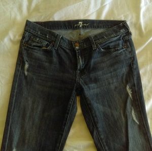 7 Distressed Denim